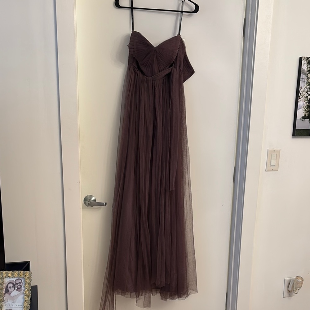 Elegant Strapless Evening Gown